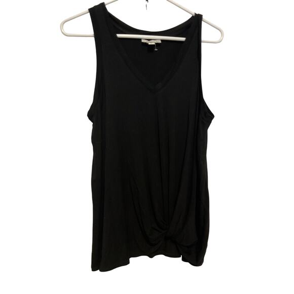 Allison Joy Black Tank Size Medium Excellent - Picture 4 of 8